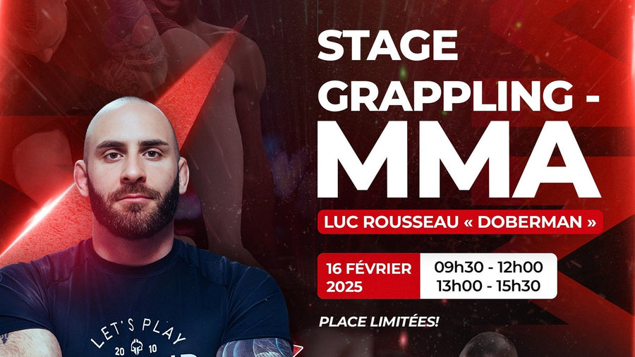 Stage de grappling MMA avec Luc Rousseau Doberman, 16 fevrier 2025