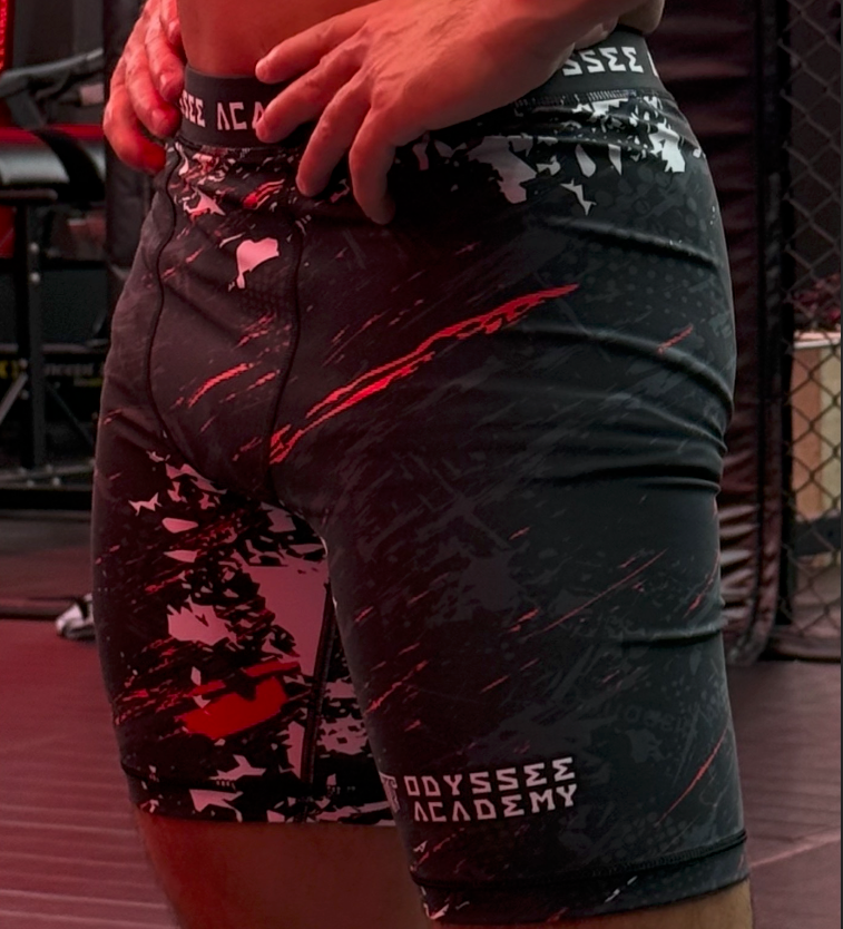Short de compression Odyssée "Bloodstorm", vue 1
