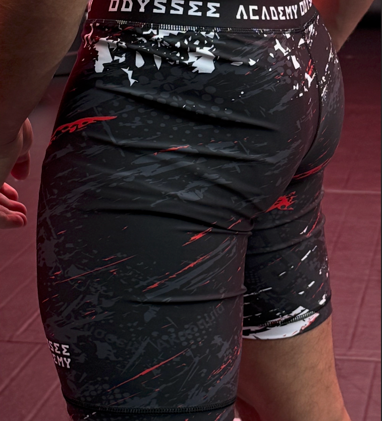Short de compression Odyssée "Bloodstorm", vue 3
