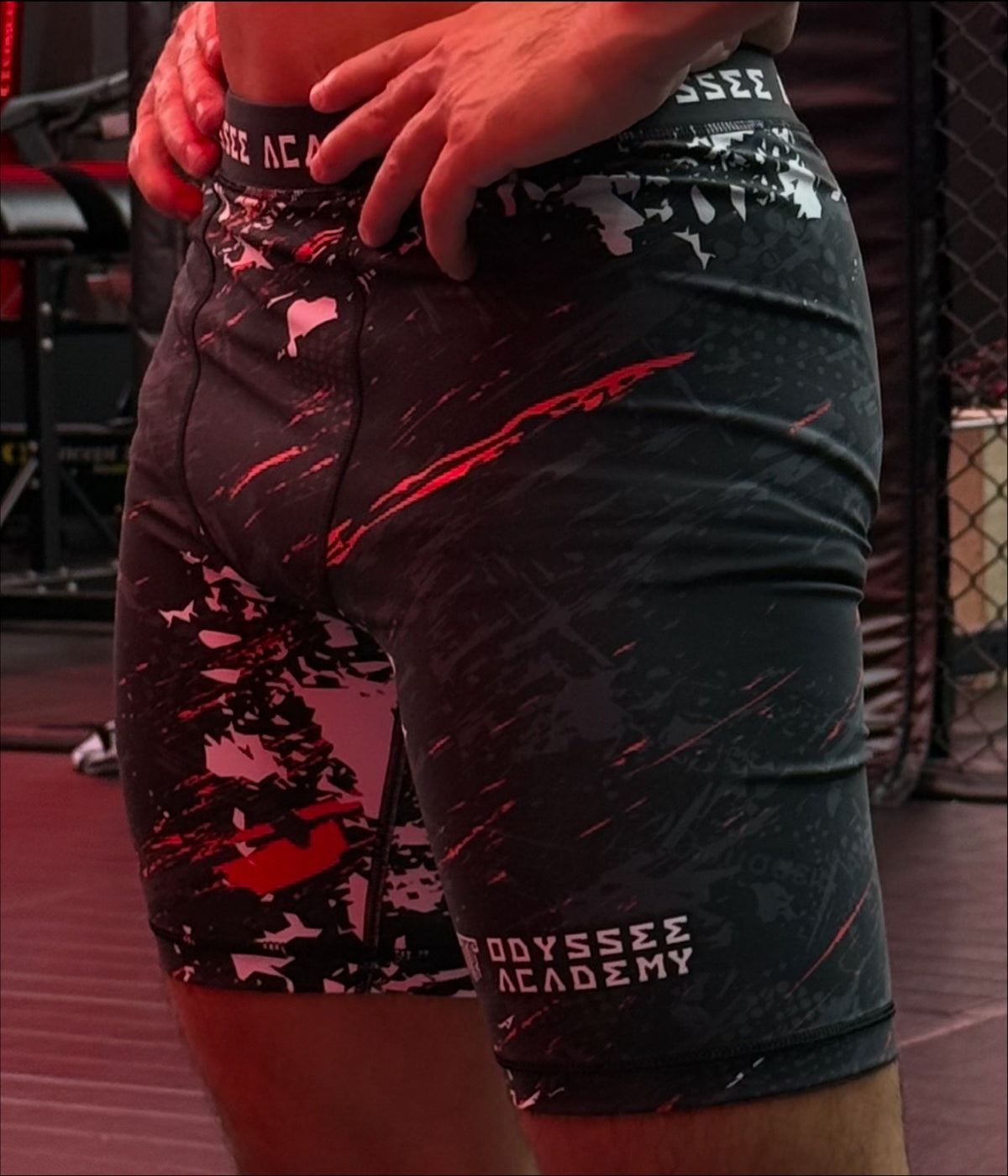 Short de compression Odyssée "Bloodstorm", vue 2