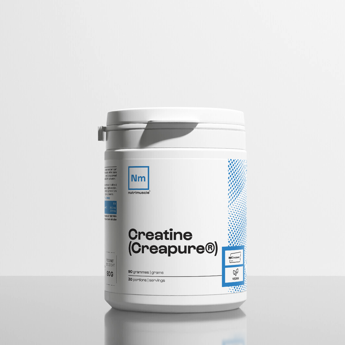 Créatine (Creapure®) en poudre, vue 1