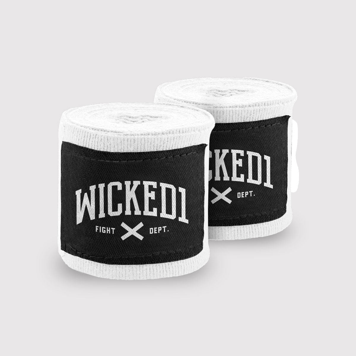 Bandes de boxe Broken blanches, vue 1