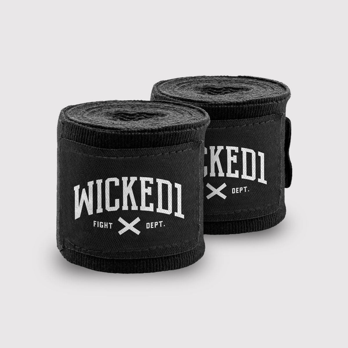 Bandes de boxe Broken noires, vue 1