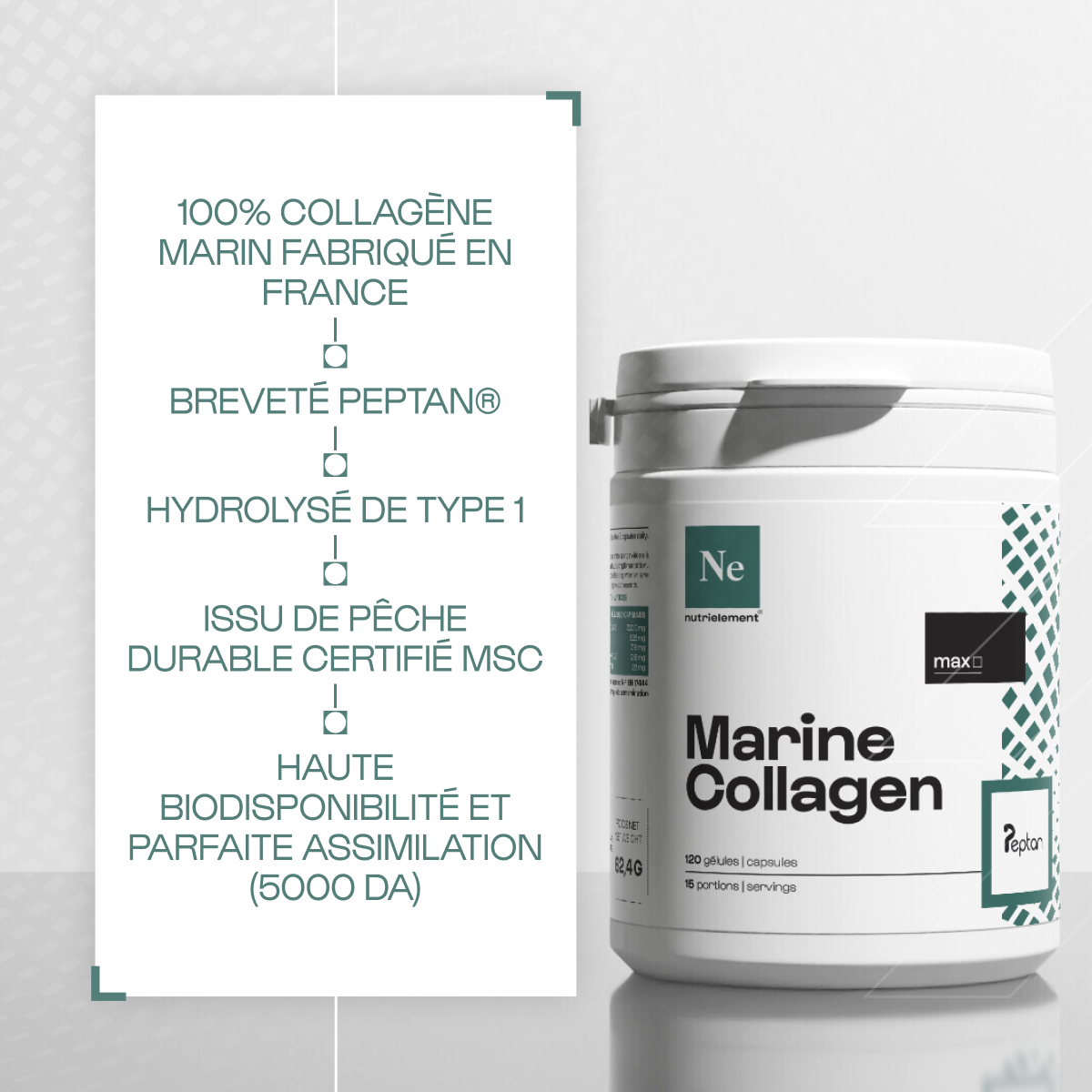Collagène Marin Peptan® en gélules, vue 2