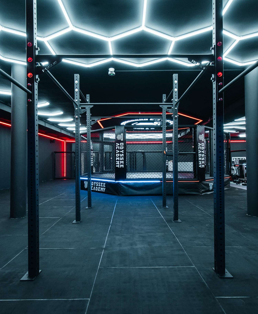 Athlète à l'entraînement chez Odyssée Academy