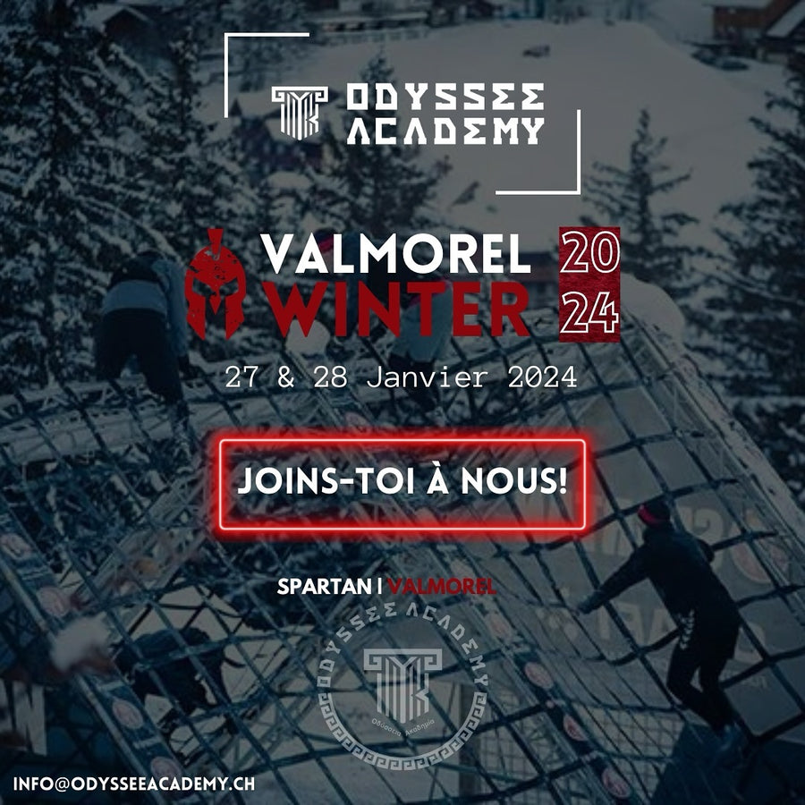 L'équipe Odyssée Academy à la Spartan Race de Valmorel 2024