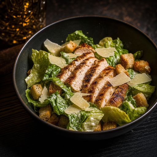 Salade César au poulet grillé