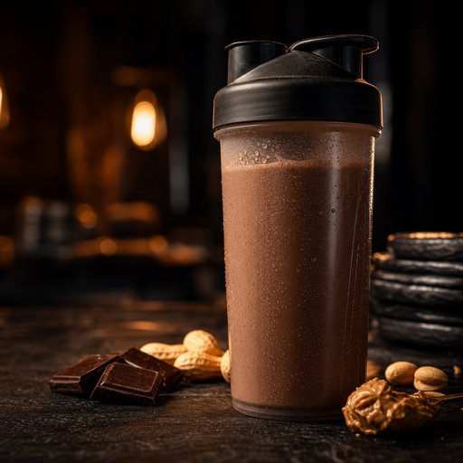 Shaker chocolat-cacahuète