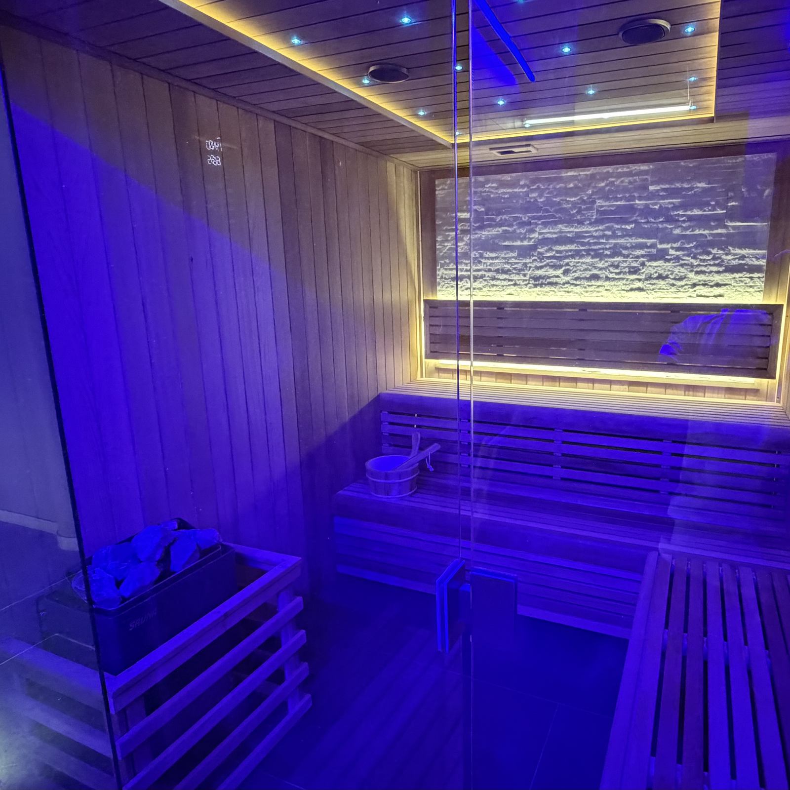 Espace Wellness : sauna et bain froid